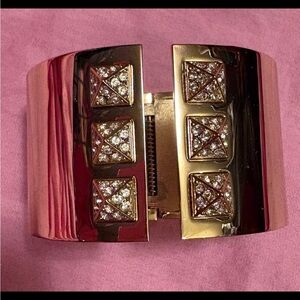 Victoria’s Secret rhinestone cuff bangle bracelet